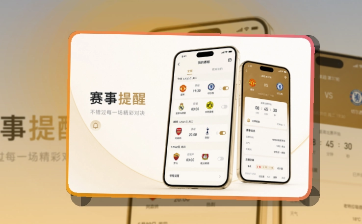 欧博官网 App 直播赛程页面
